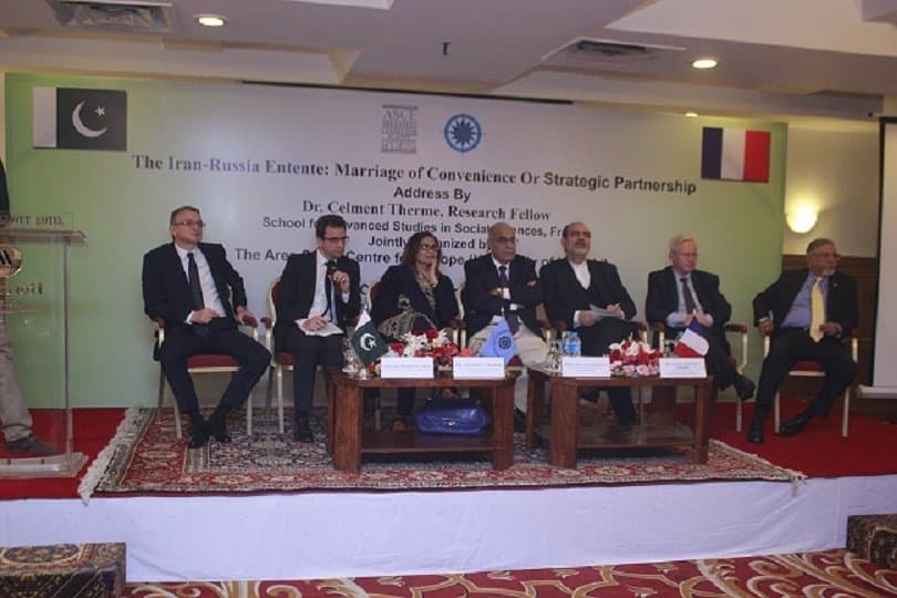 Lecture on "The Iran-Russia Entente: Marriage of Convenience or Strategic Partnership?" by Dr. Clément Therme, Research Fellow, School for Advanced Studies in Social Sciences, France
